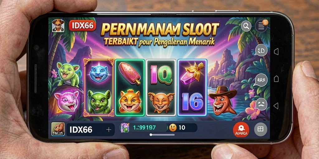Tampilan gameplay Slot yang memukau dan interaktif di IDX66.